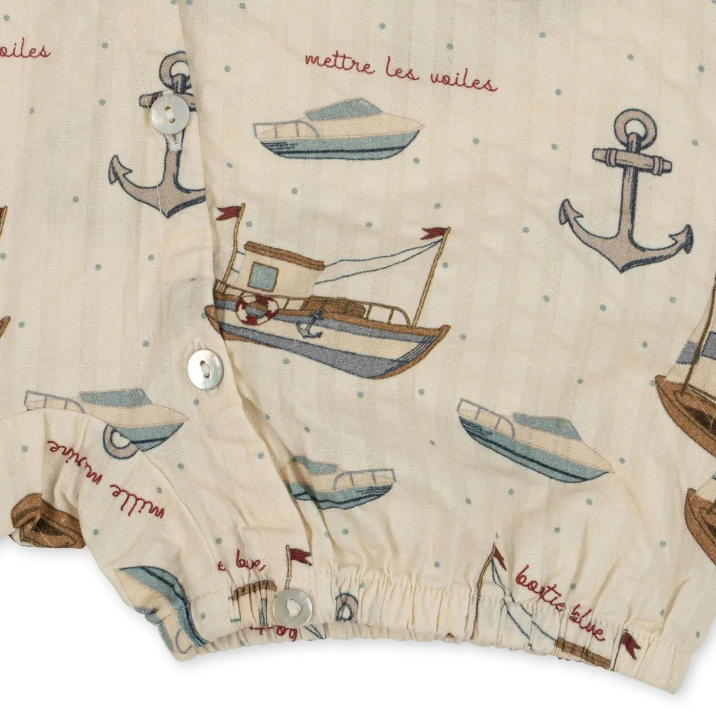 Konges Sløjd Ace Romper - Sail Away*Born Heldragter