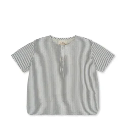Konges Sløjd Ace Ss Skjorte - Stripe Bluie*Born Overdele