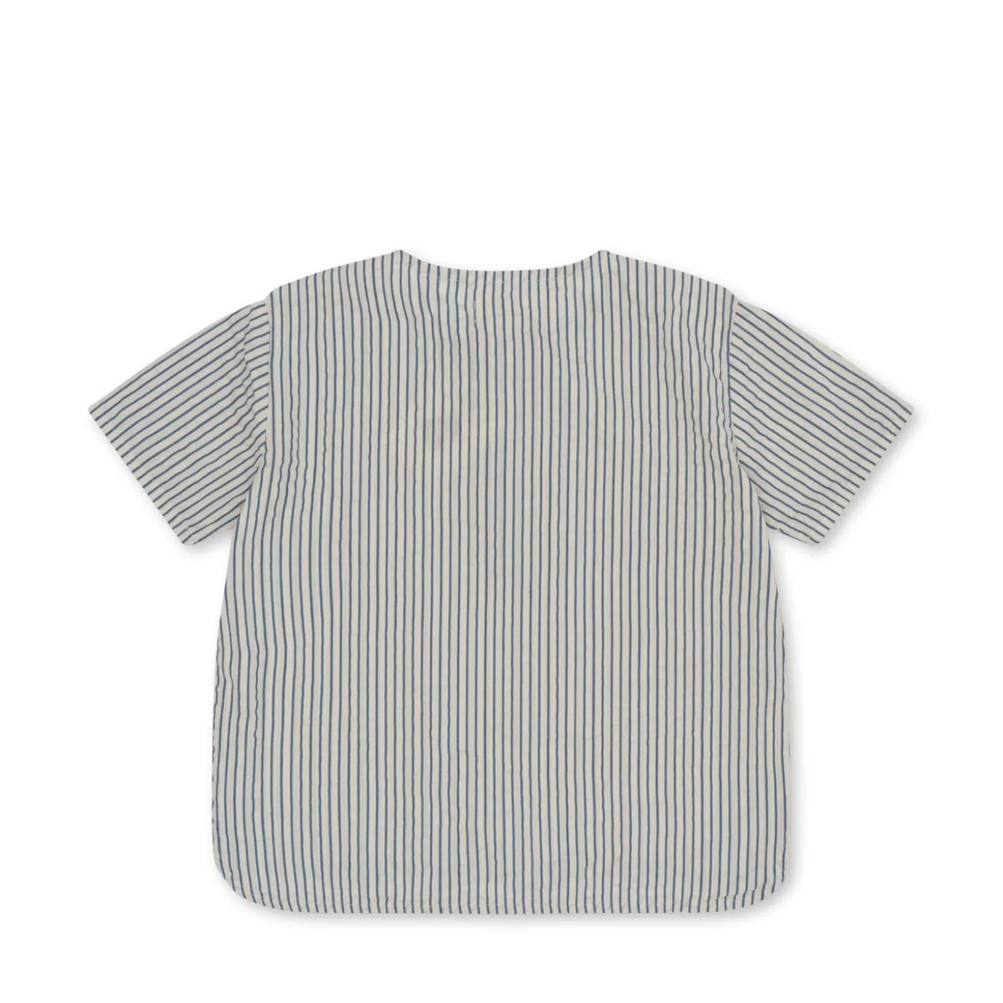 Konges Sløjd Ace Ss Skjorte - Stripe Bluie*Born Overdele