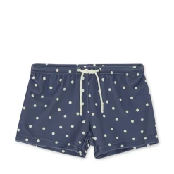 Konges Sløjd Aster Svømmebukser Uni - Kelly Blue Dot*Born Badebukser & Bluser