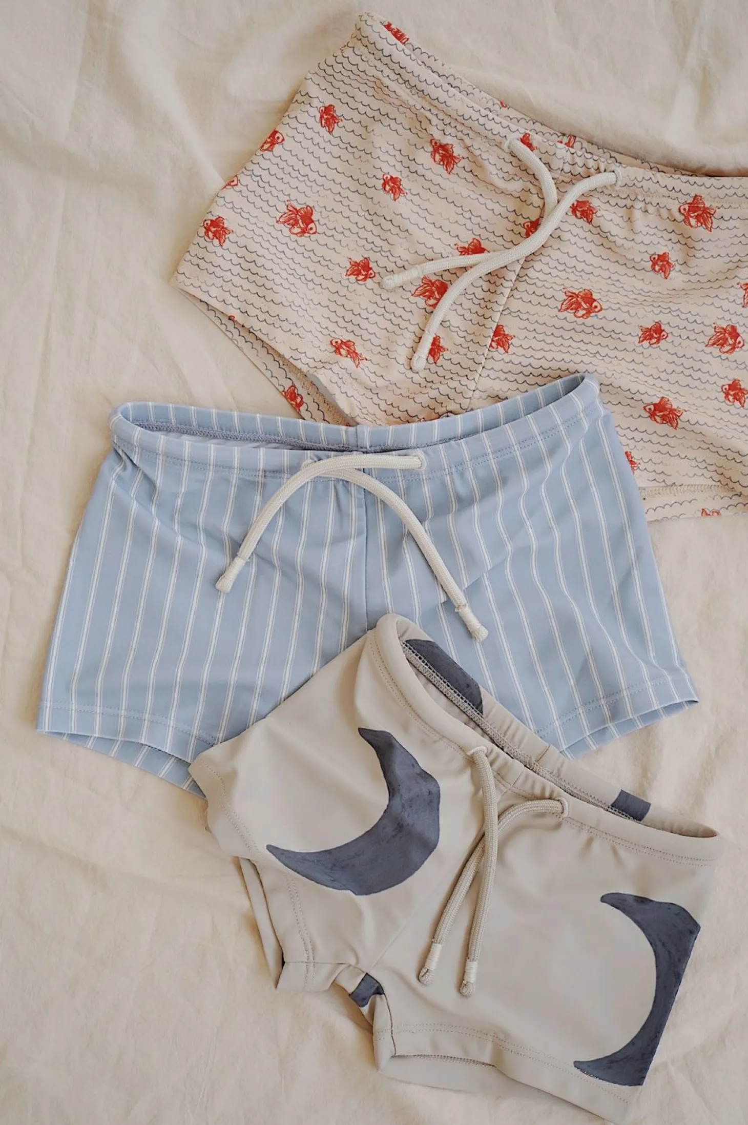 Konges Sløjd Aster Svømmebukser Uni - Sailor Stripe*Born Badebukser & Bluser