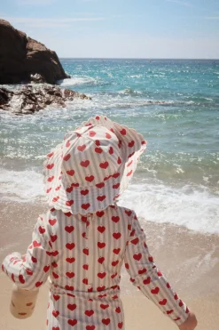 Konges Sløjd Baie Badehat - Amour Blue Stripe*Born Hatte & Huer