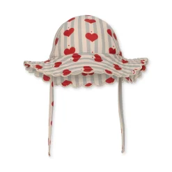 Konges Sløjd Baie Badehat - Amour Blue Stripe*Born Hatte & Huer