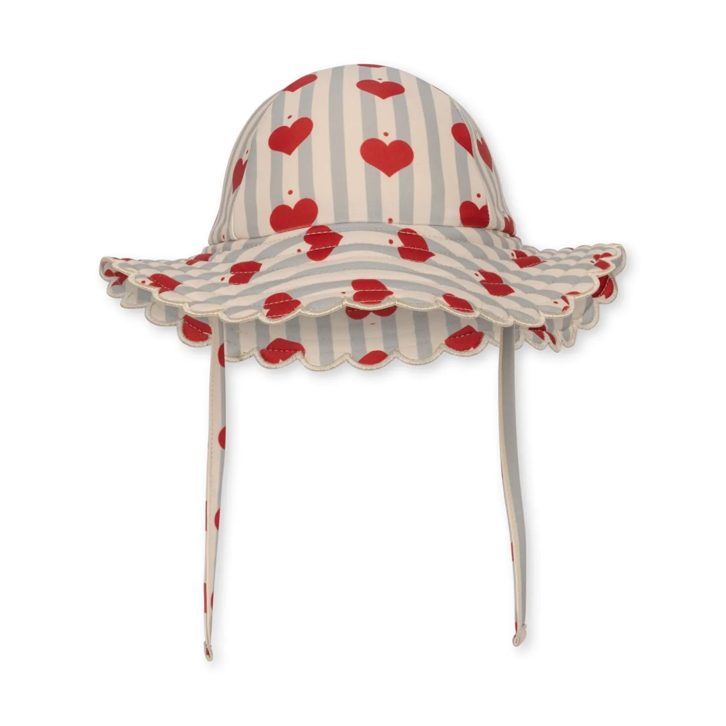 Konges Sløjd Baie Badehat - Amour Blue Stripe*Born Hatte & Huer