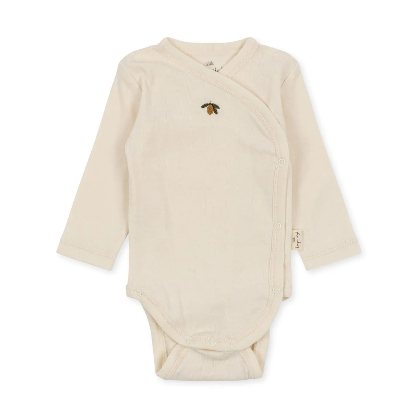 Konges Sløjd Barselsgave Med Body, Hue Og Nusseklud - Off White*Born Overdele