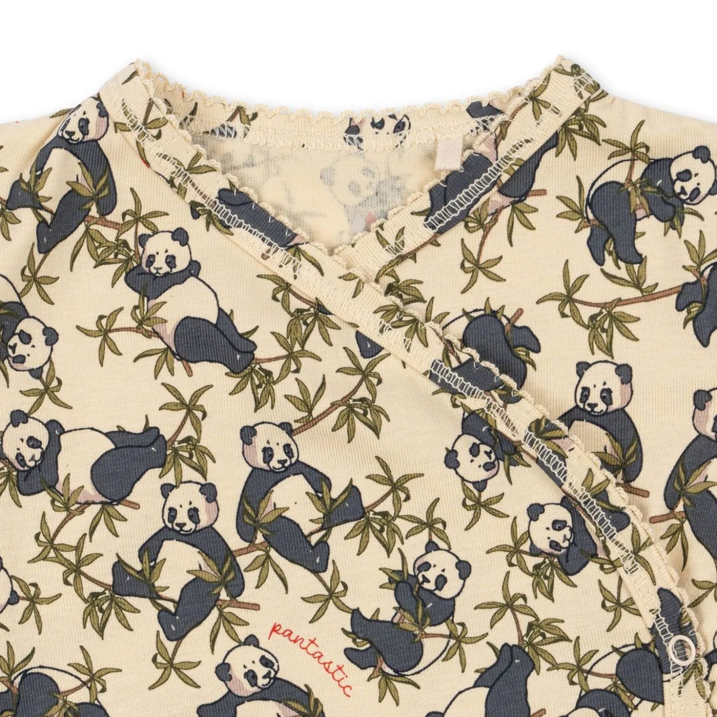 Konges Sløjd Basic Bodystocking Til Nyfodte - Panda*Born Bodyer