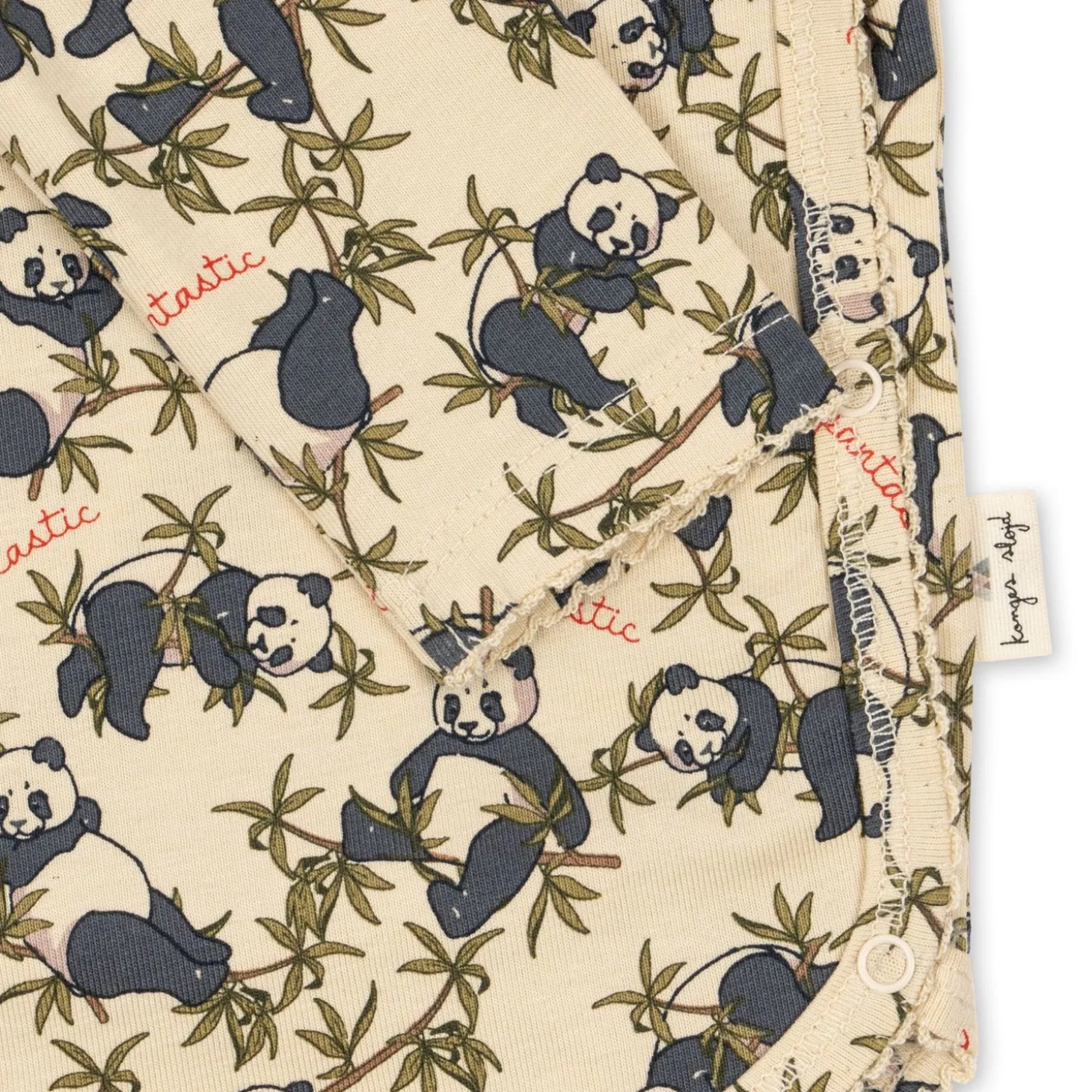 Konges Sløjd Basic Bodystocking Til Nyfodte - Panda*Born Bodyer