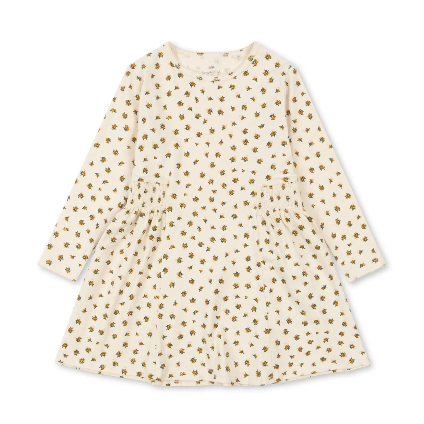 Konges Sløjd Basic Kjole - Peonia Limone*Born Kjoler & Nederdele