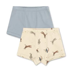 Konges Sløjd Basic 2-Pak Boksershorts - Roar/Pearl Blue*Born Sokker & Undertøj