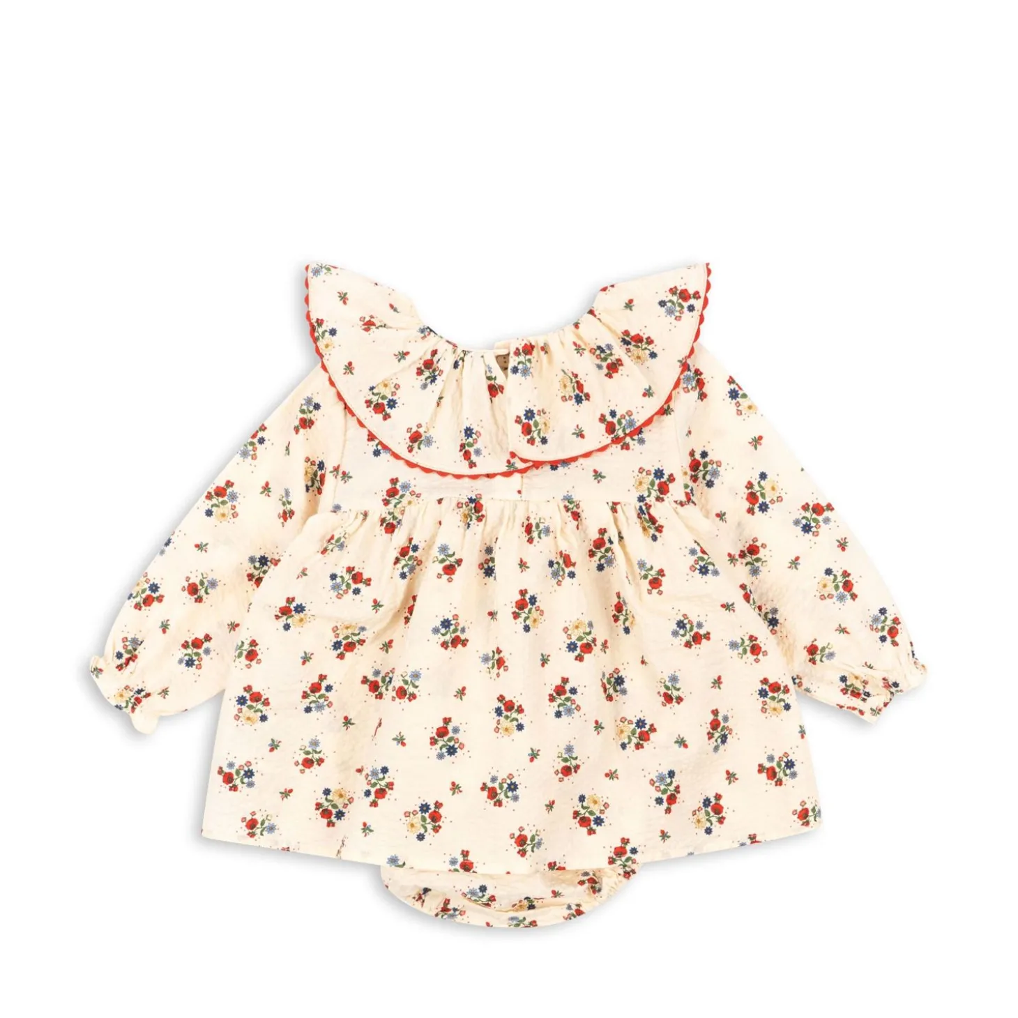 Konges Sløjd Bella Romper Med Flaeser - Fifi Fleur*Born Heldragter