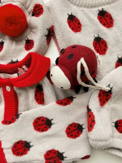 Konges Sløjd Belou Cardigan - Ladybug*Born Cardigans