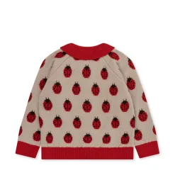 Konges Sløjd Belou Cardigan - Ladybug*Born Cardigans