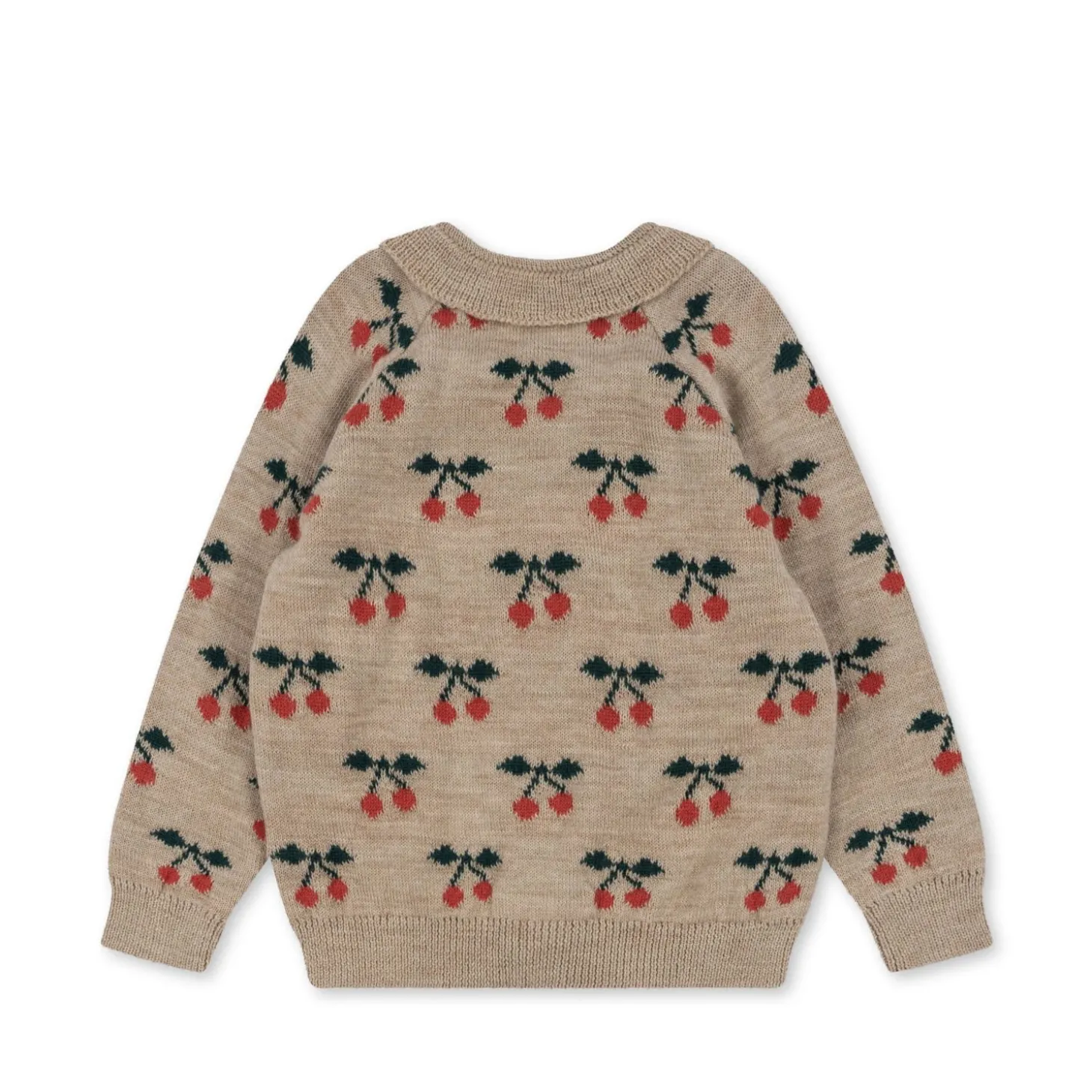 Konges Sløjd Belou Strikket Cardigan Med Kirsebaer - Cherry*Born Cardigans