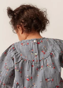 Konges Sløjd Bibi Romper - Blossom Check*Born Heldragter