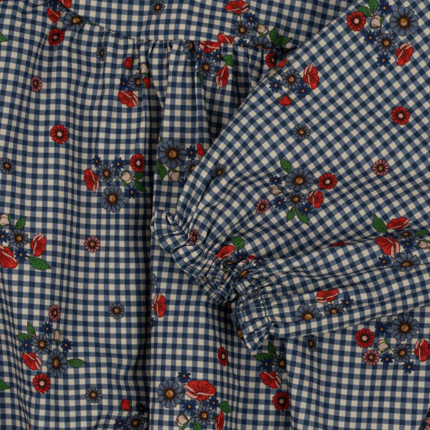 Konges Sløjd Bibi Romper - Blossom Check*Born Heldragter