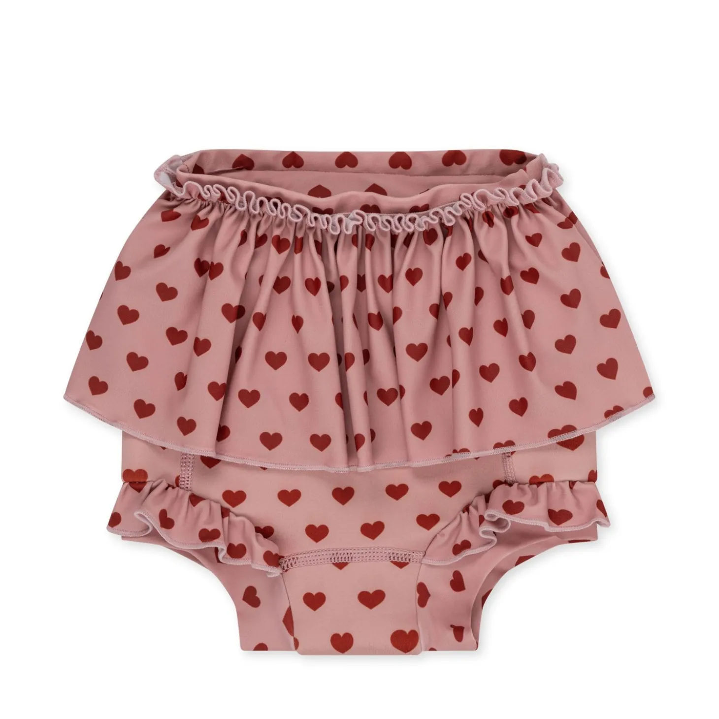 Konges Sløjd Bobbi Badeshorts Med Flaeser - Coeur Mellow*Born Badebukser & Bluser