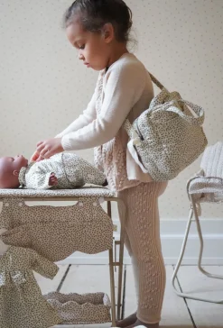 Konges Sløjd Cabby Cardigan Med Flaeser - Almond Milk*Born Cardigans