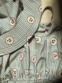 Konges Sløjd Cale Badehat - Cherry Stripe*Born Hatte & Huer
