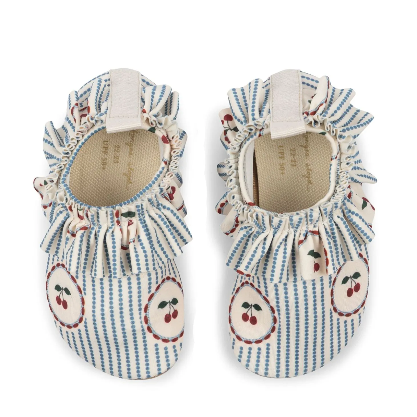 Konges Sløjd Cale Badesko - Cherry Stripe*Born Badesko