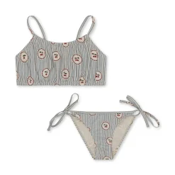 Konges Sløjd Cale Bikini - Cherry Stripe*Born Badedragter & Bikinis
