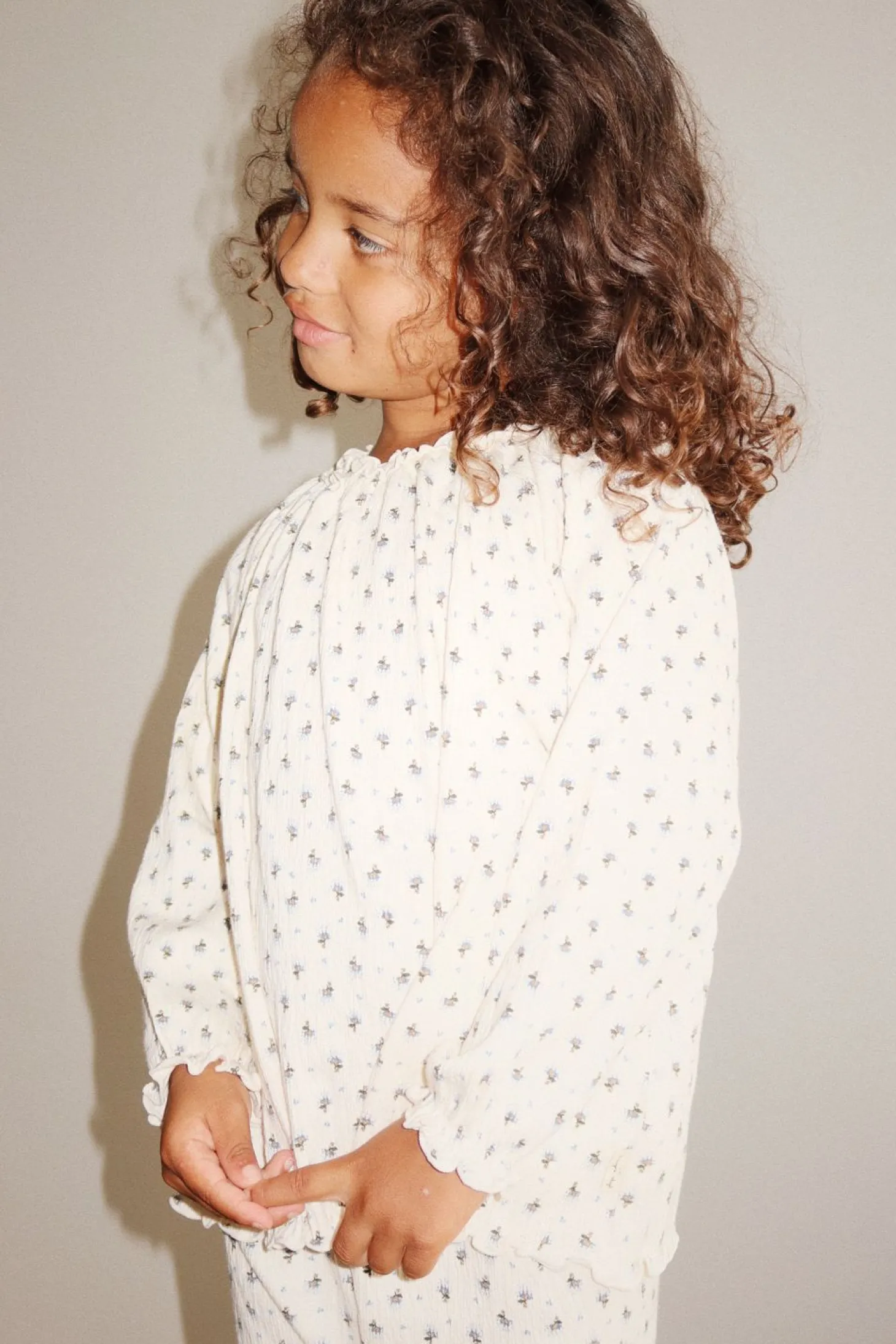 Konges Sløjd Chleo Bluse - Point Bleu Butter*Born Overdele