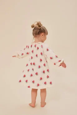Konges Sløjd Chleo Kjole - Vita Rosa*Born Kjoler & Nederdele