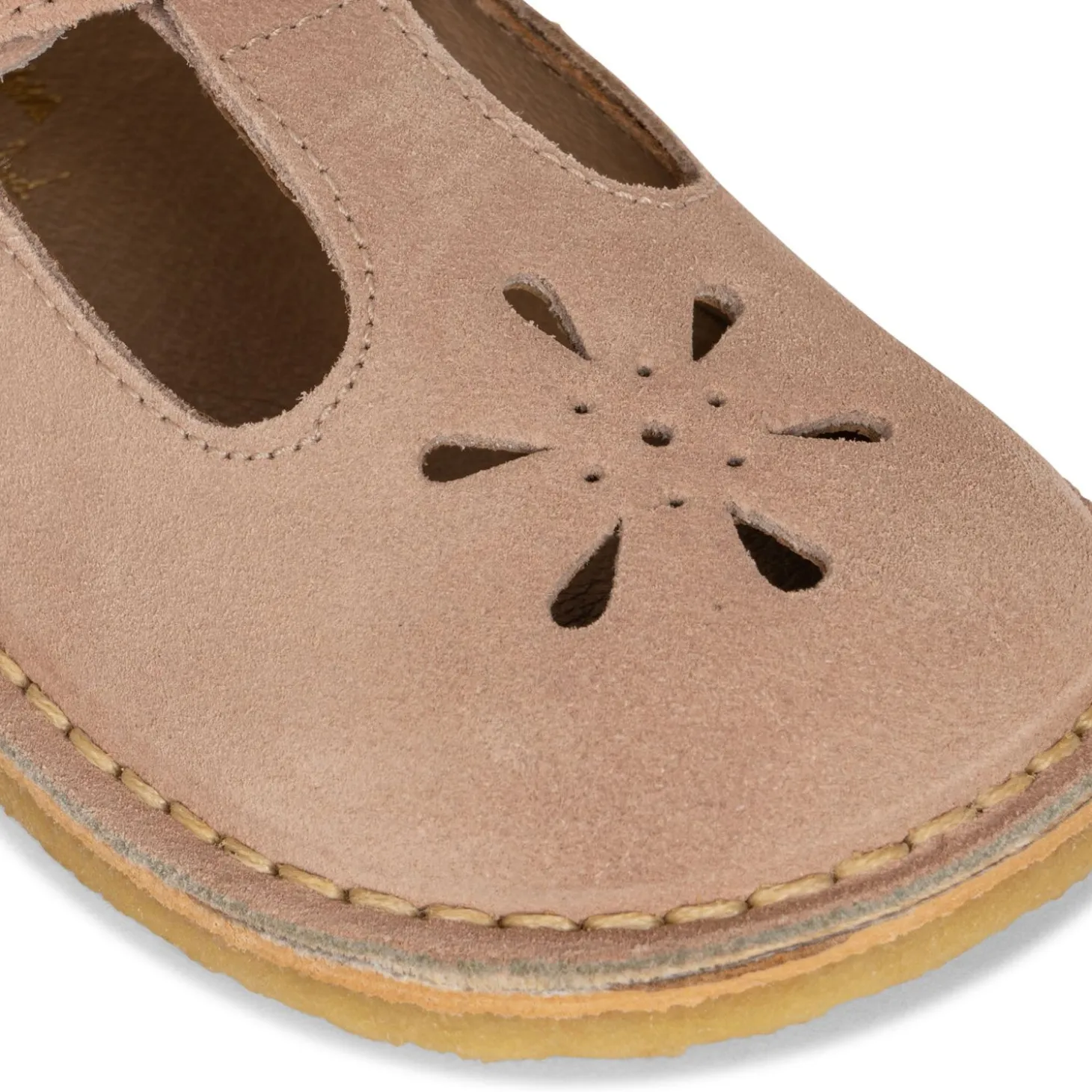 Konges Sløjd Chou Sandals Cutwork Suede - Dusty Pink*Born Sandaler
