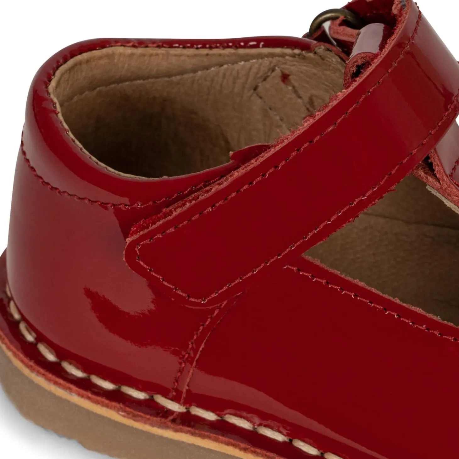 Konges Sløjd Chou Sandals Patent - Deep Red*Born Sko & Sneakers