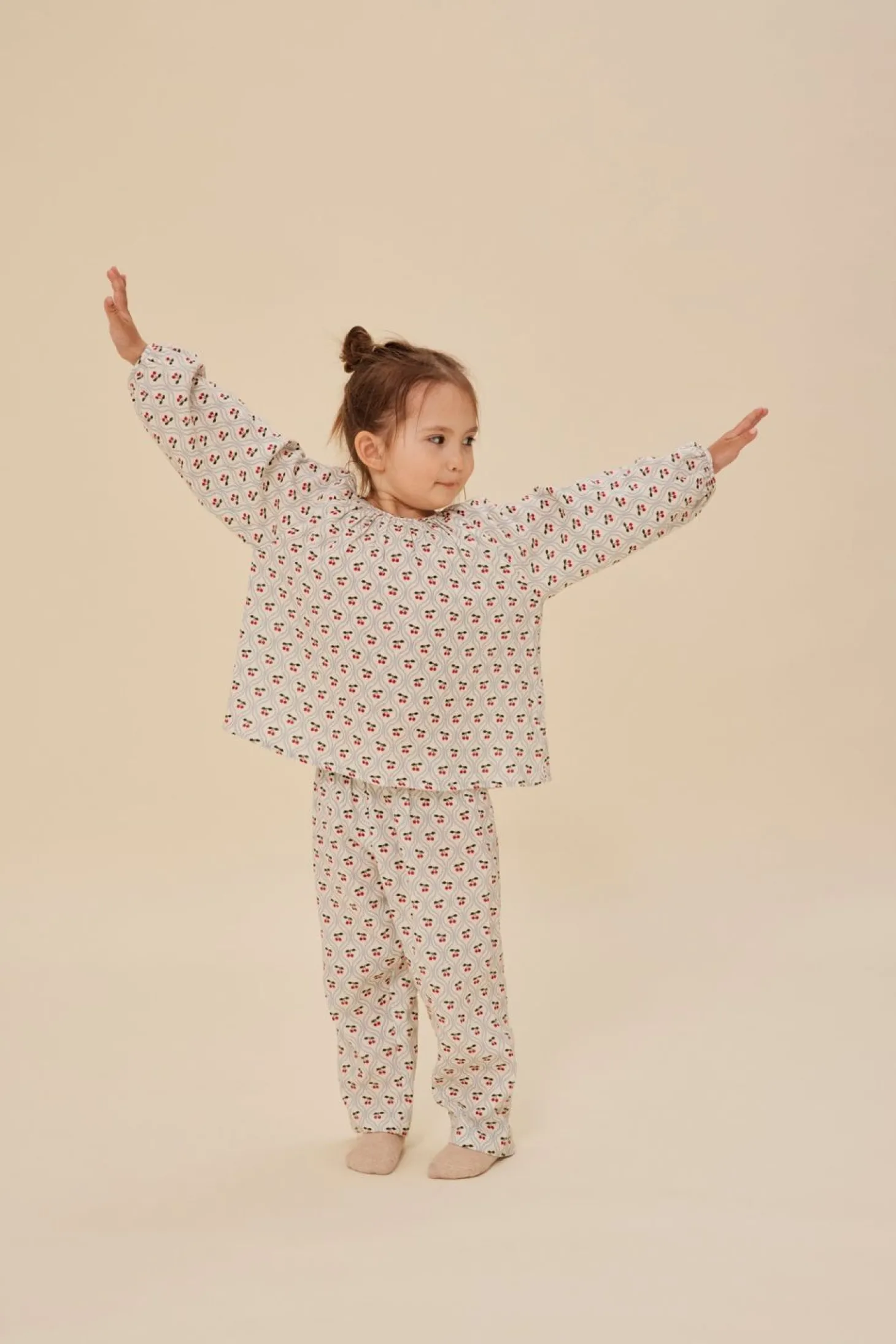 Konges Sløjd Coco Bluse - Cherry Motif*Born Overdele