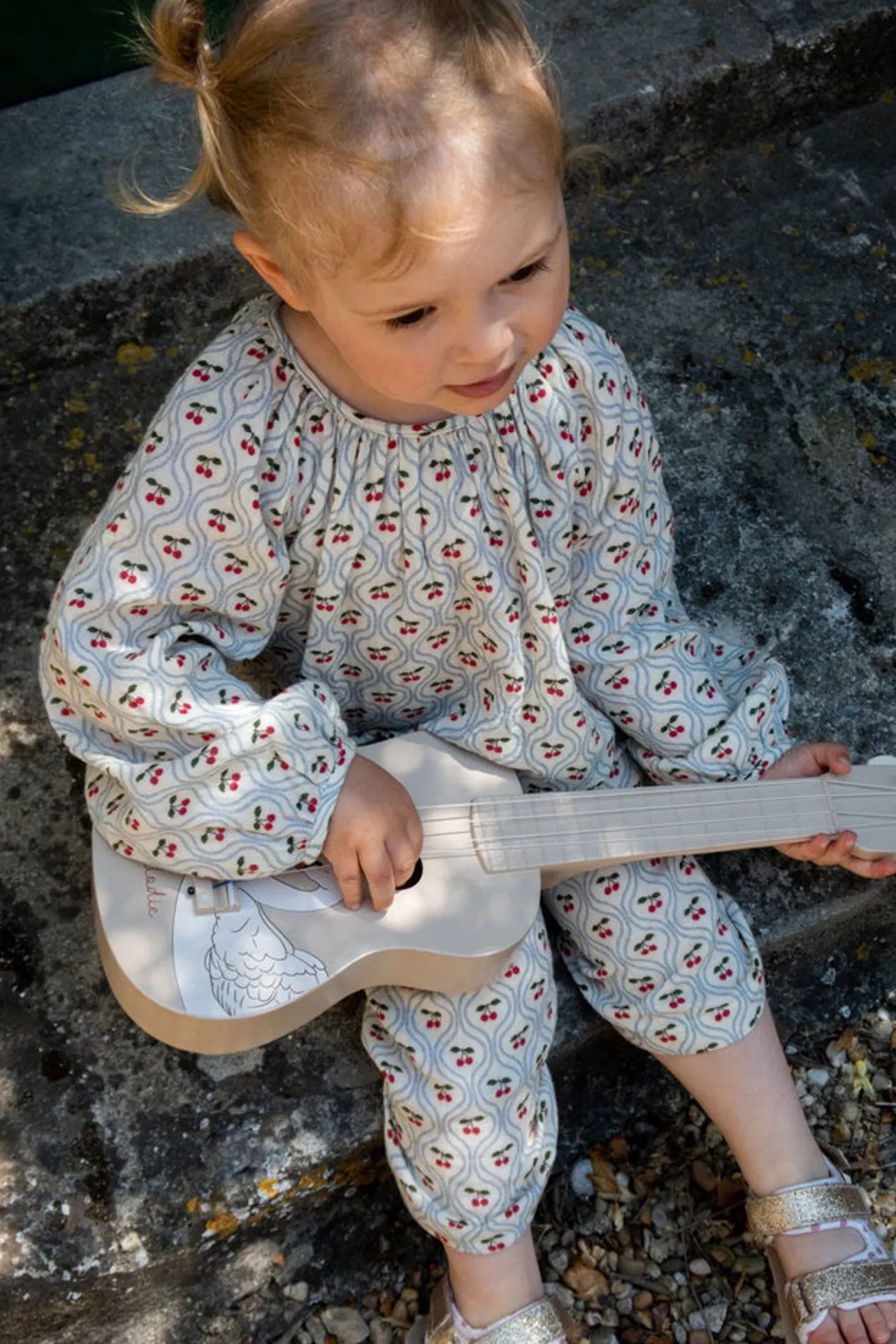 Konges Sløjd Coco Bluse - Cherry Motif*Born Overdele