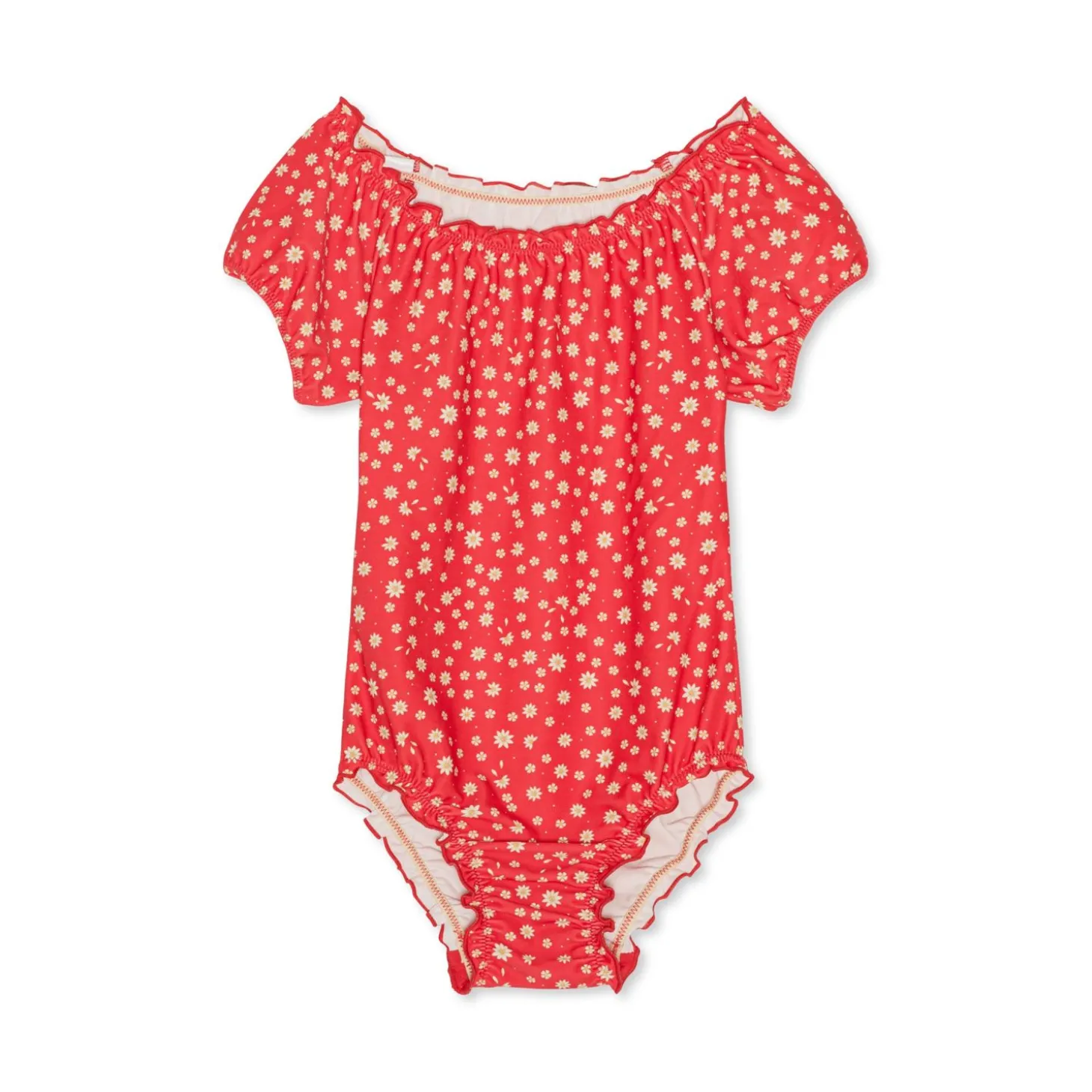 Konges Sløjd Collette Badedragt Med Aermer - Loves Me Not*Born Badedragter & Bikinis