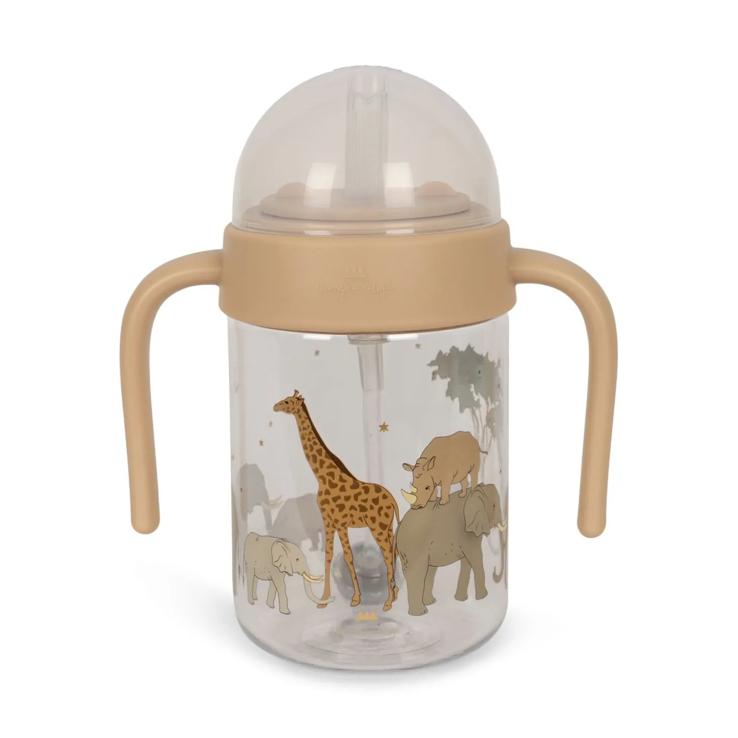 Konges Sløjd Drikkekop Med Handtag - Safari* Drikkedunke & Madkasser