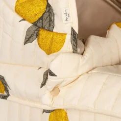 Konges Sløjd Dukkebarnevogn Med Glimmer - Mon Grand Citron Glitter* Dukker & Dukketilbehør