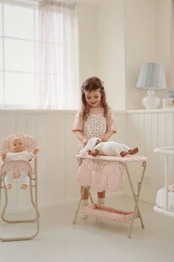 Konges Sløjd Dukke-Puslebord - Bloomie Blush* Dukker & Dukketilbehør