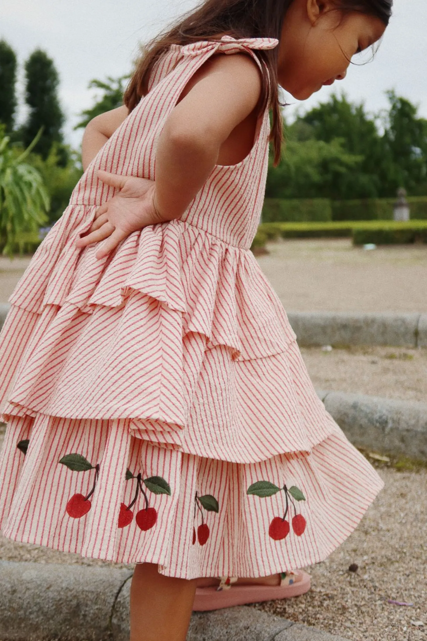 Konges Sløjd Ellie Kjole - Amour Stripe*Born Kjoler & Nederdele