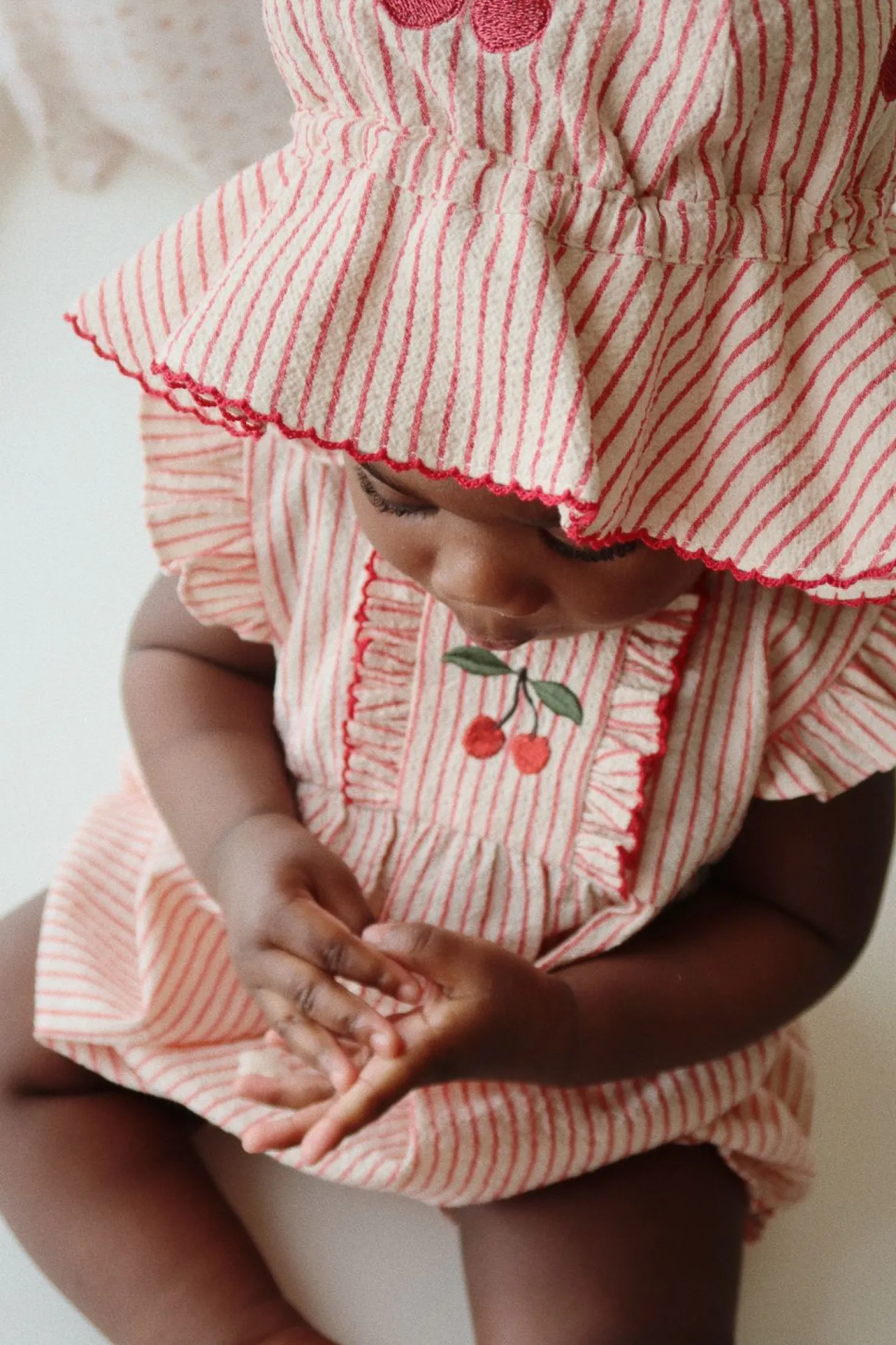 Konges Sløjd Ellie Solhat - Amour Stripe*Born Hatte & Huer
