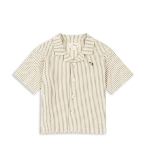 Konges Sløjd Elliot Ss Skjorte - Tea Stripe*Born Overdele