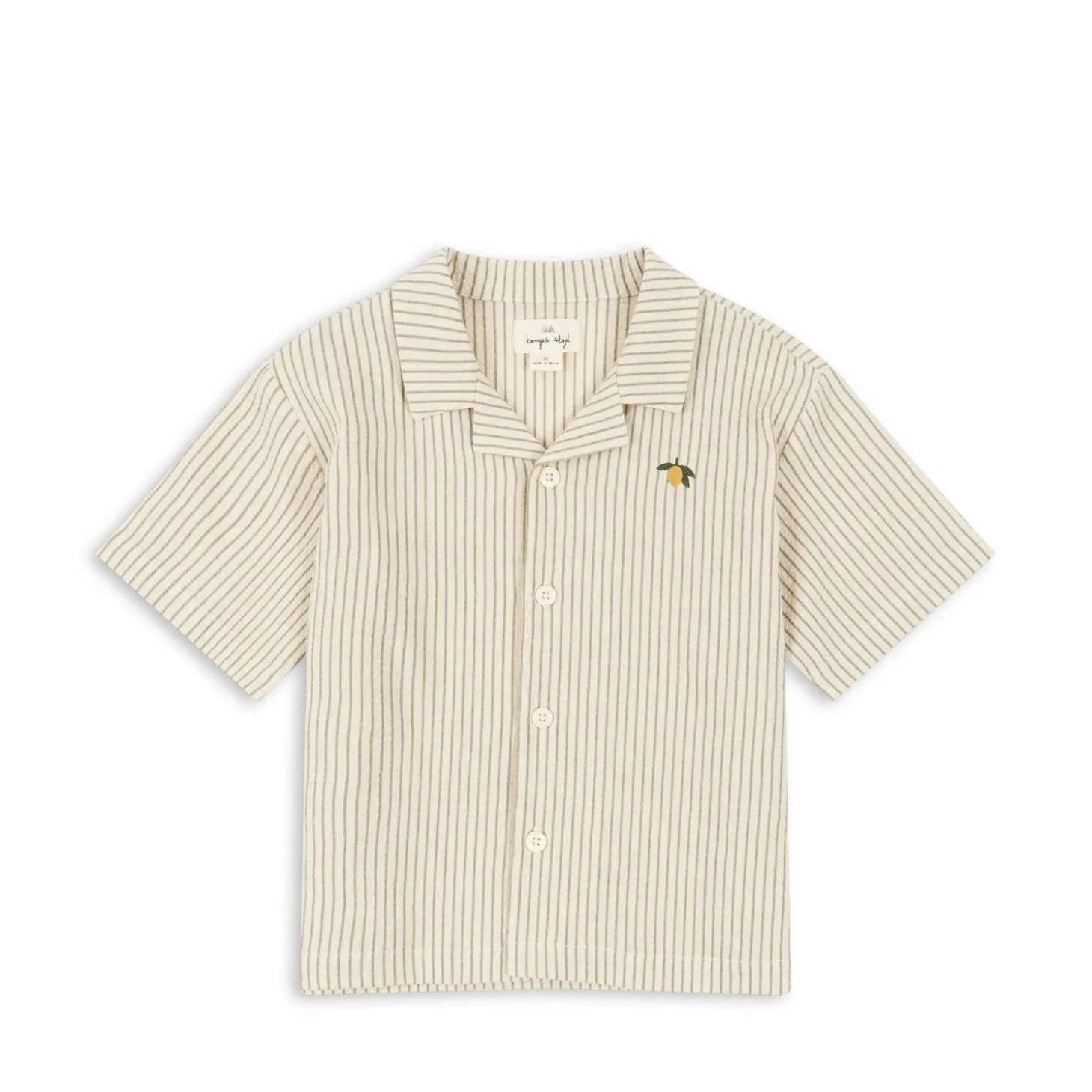 Konges Sløjd Elliot Ss Skjorte - Tea Stripe*Born Overdele