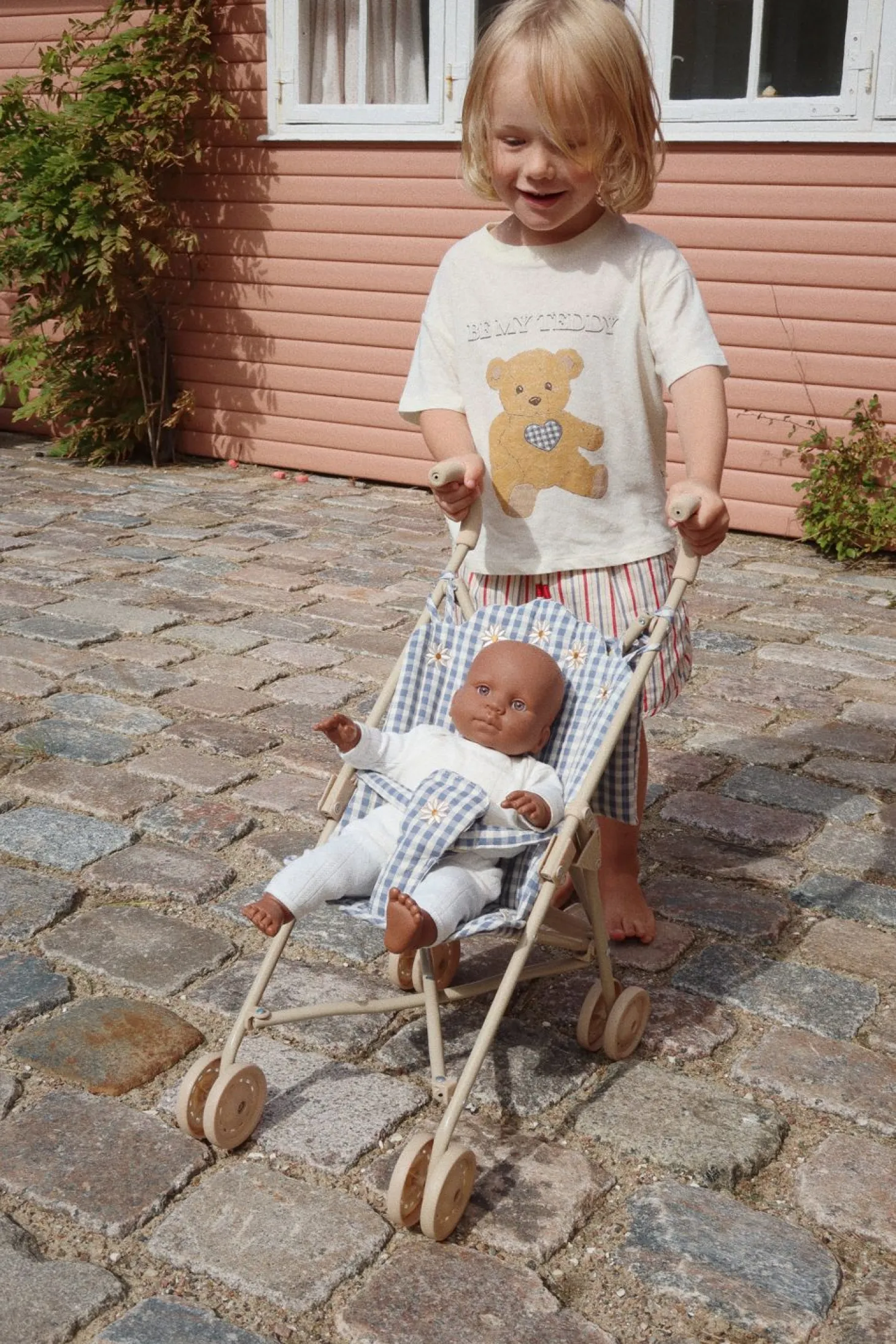 Konges Sløjd Era T-Shirt - Teddy Bear*Born Overdele