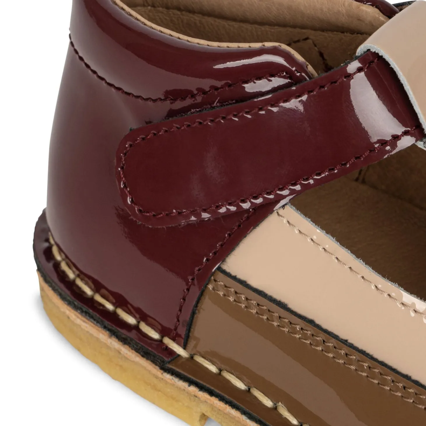 Konges Sløjd Esmee Sandals Block Patent - Tricolore*Born Sko & Sneakers