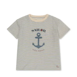 Konges Sløjd Famo T-Shirt - Stripe Bluie*Born Overdele