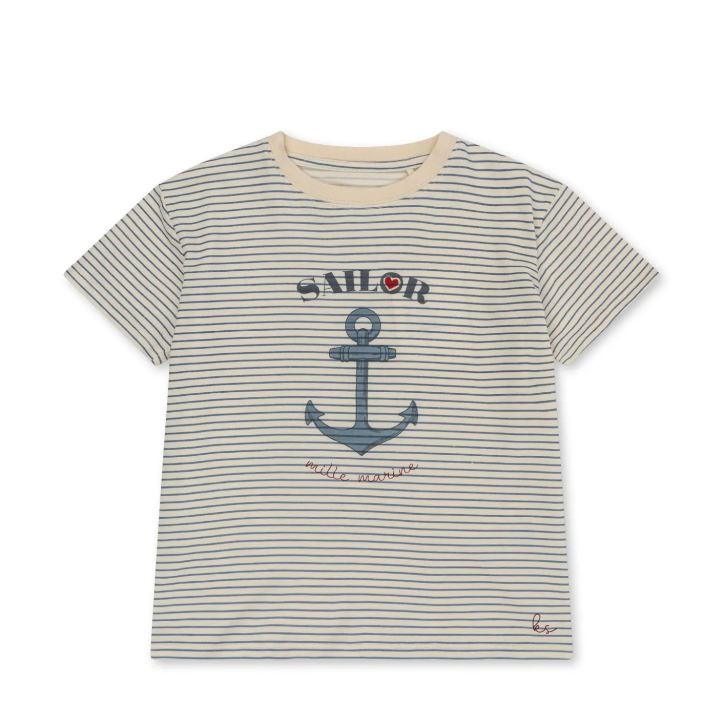 Konges Sløjd Famo T-Shirt - Stripe Bluie*Born Overdele