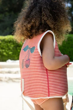 Konges Sløjd Glimmerflydevest I Neopren - Glitter Stripe*Born Svømmeveste
