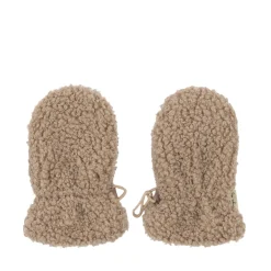 Konges Sløjd Grizz Teddy Babyvanter - Oxford Tan*Born Vinter-Accessories