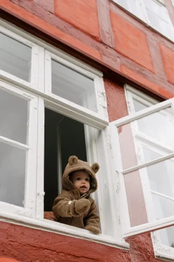 Konges Sløjd Grizz Teddy Babyvanter - Shitake*Born Vinter-Accessories