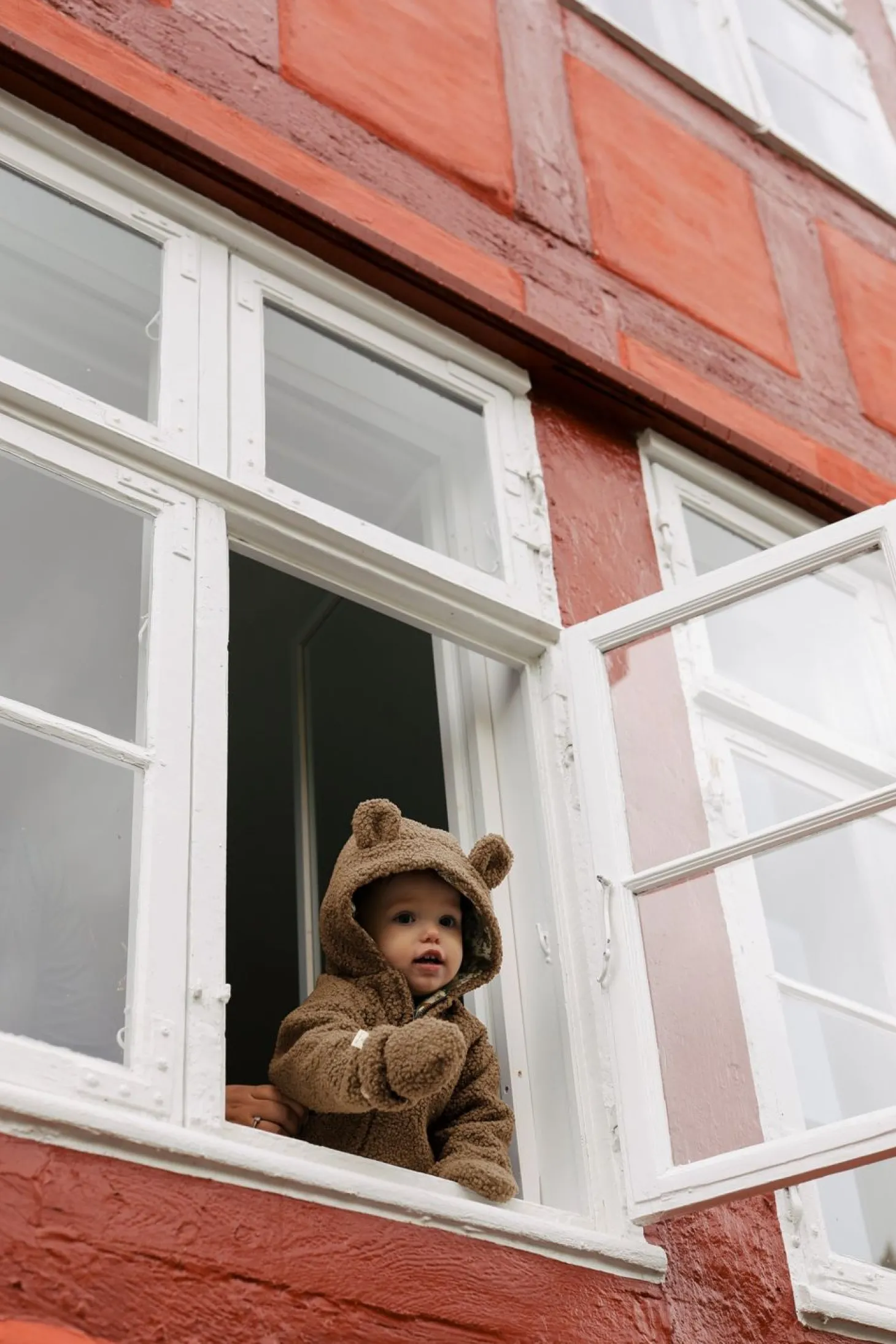 Konges Sløjd Grizz Teddy Babyvanter - Shitake*Born Vinter-Accessories