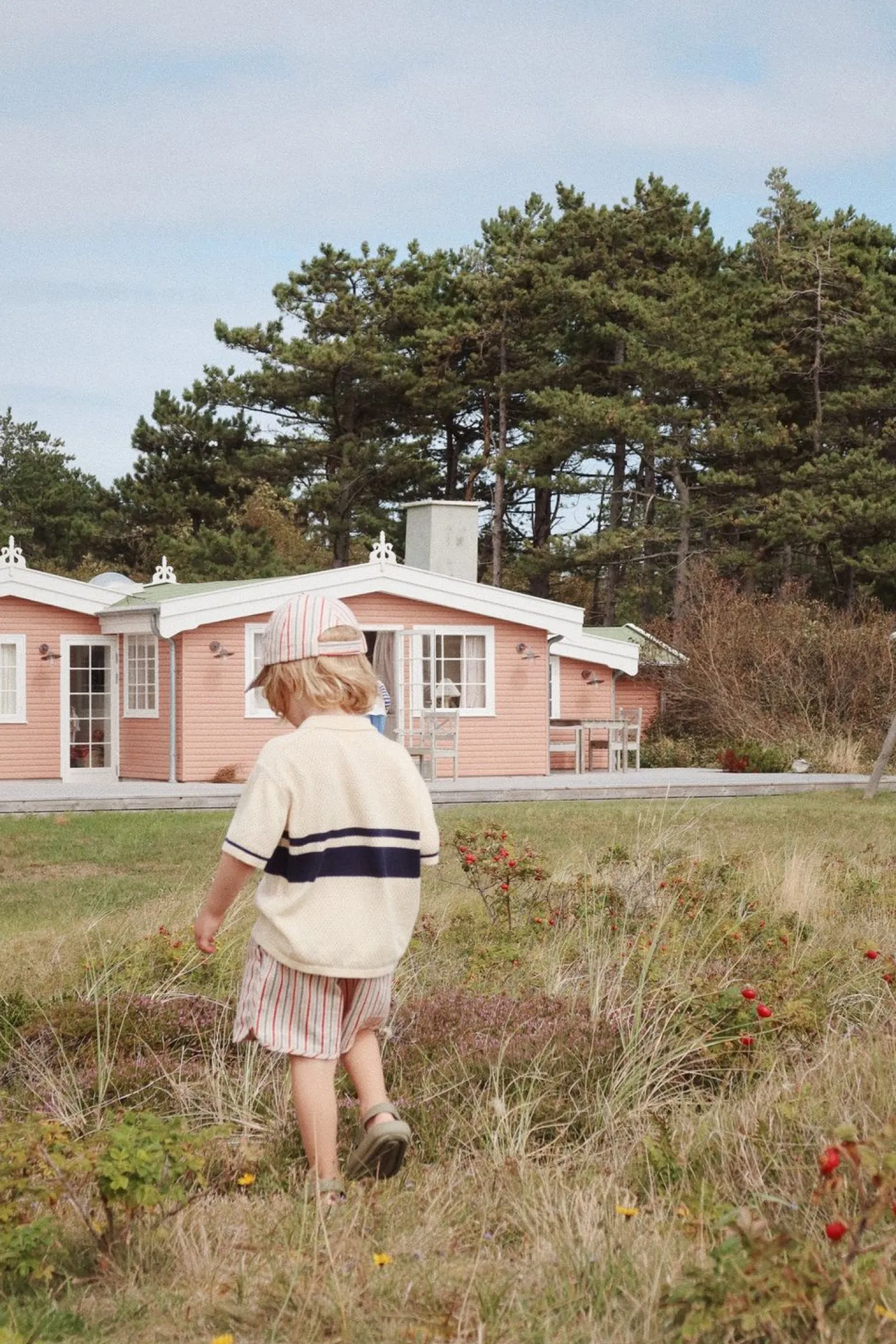 Konges Sløjd Hai Strikbluse - Blue Stripe*Born Overdele