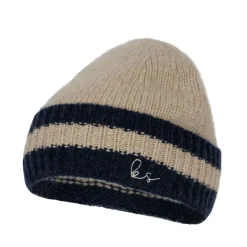 Konges Sløjd Hardy Strikket Hue - Beige Melange*Born Hatte & Huer