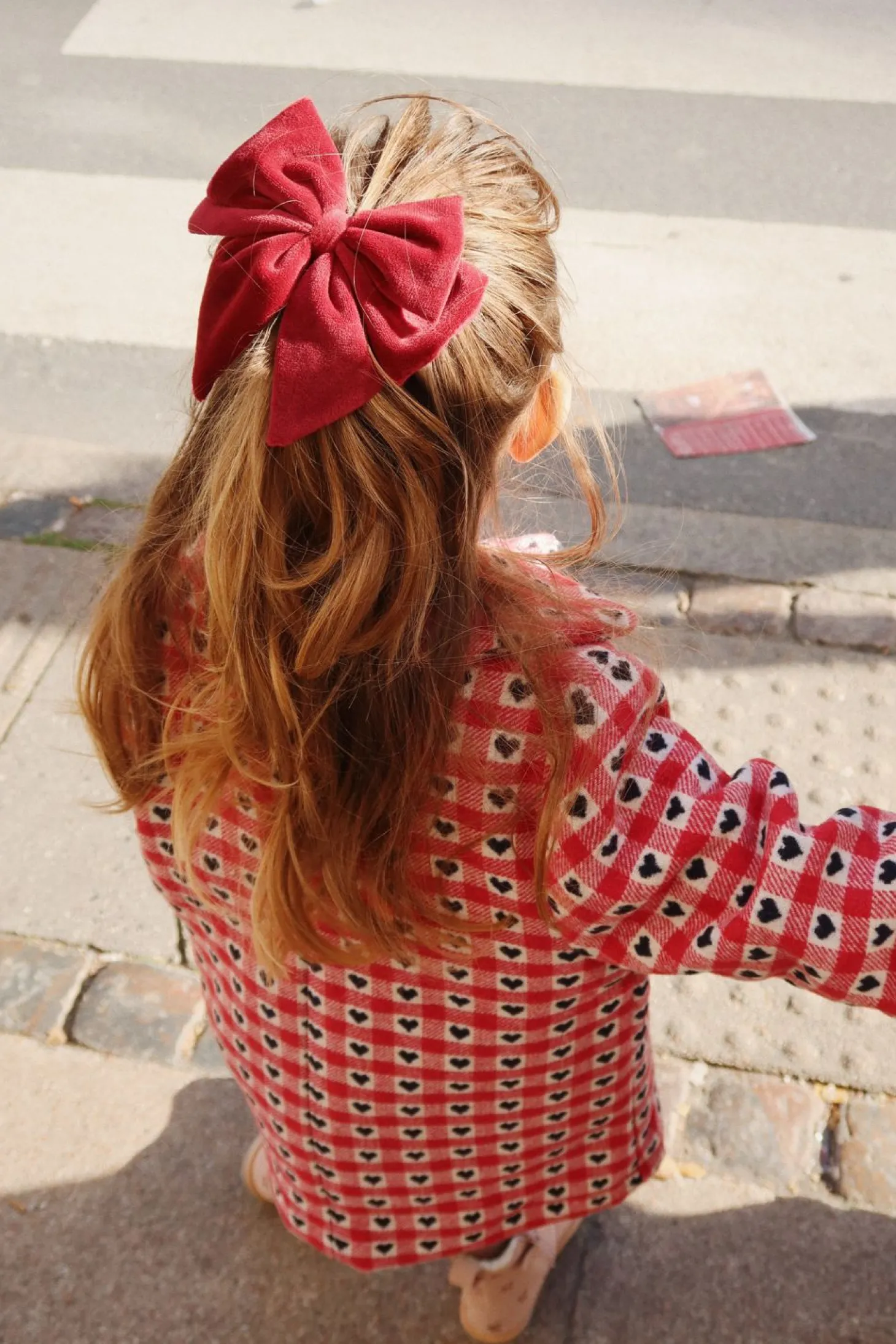 Konges Sløjd Harspaende Med Flojlsslojfe - Jolly Red*Born Haraccessories