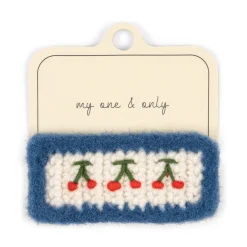 Konges Sløjd Harspaende Med Haeklede Kirsebaer - Cherry*Born Haraccessories